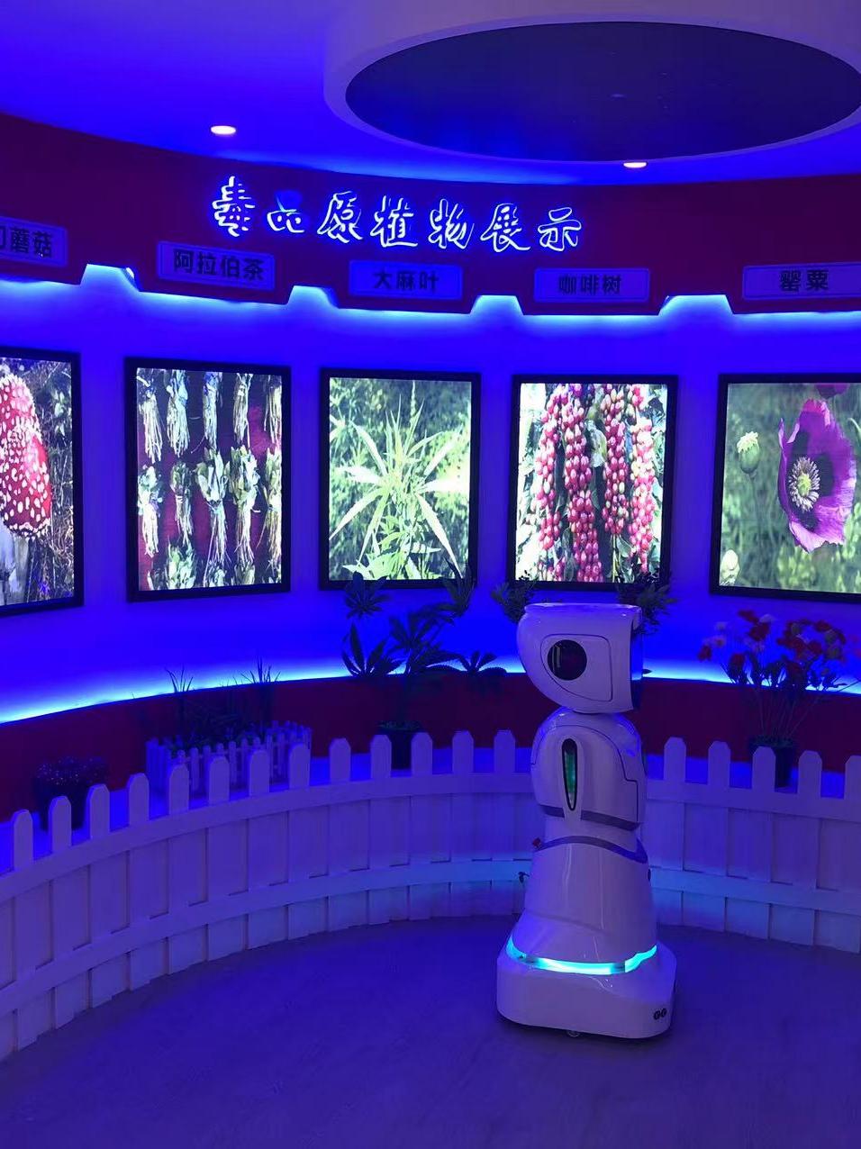 毒品原植物展示与宣教机器人